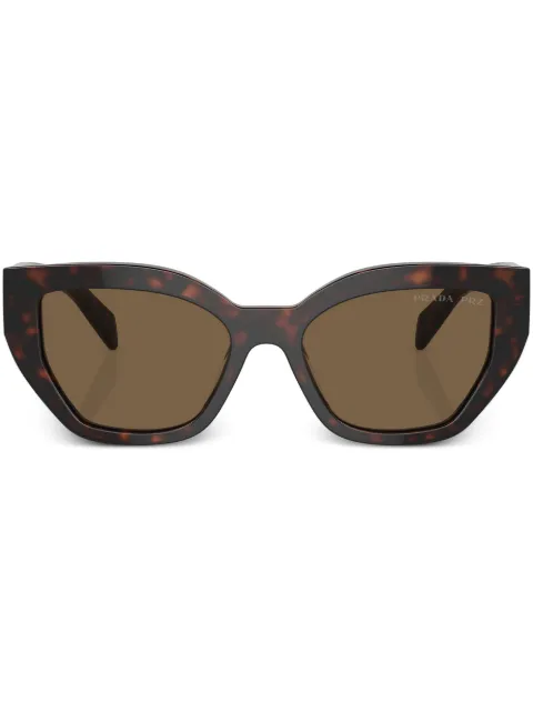 Prada Eyewear tortoiseshell-effect cat-eye sunglasses