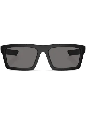 Prada Eyewear PR 06YS Rectangle Frame Sunglasses | Black | FARFETCH RO