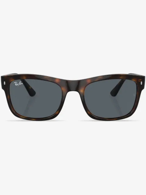 Ray-Ban lentes de sol con armazón cuadrada estilo carey