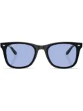 Ray-Ban logo-lettering square-frame sunglasses - Black