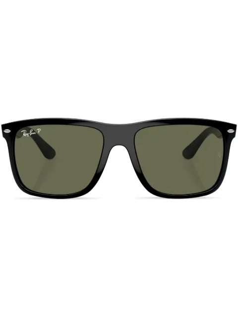 Ray-Ban Boyfriend Two Sonnenbrille mit Logo