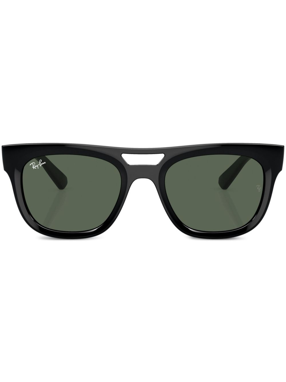 Ray-Ban Phil zonnebril met vierkant montuur Zwart