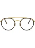 Ray-Ban RB3765 round-frame glasses - Gold