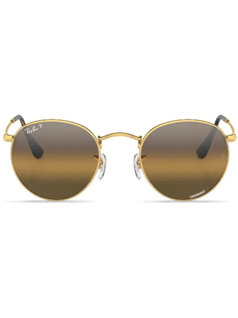 Ray-Ban Chromance round-frame sunglasses