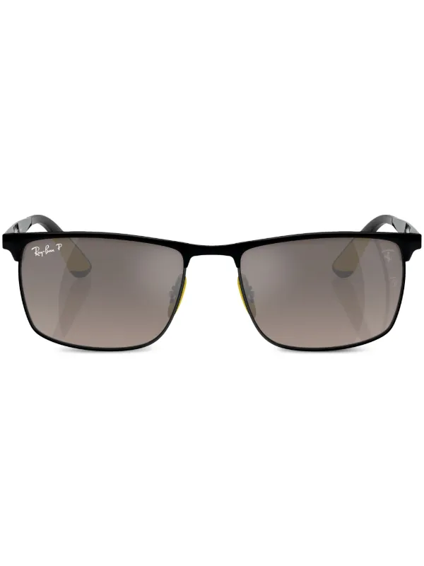 Ray-Ban Chromance サングラス ブラック Ray-Ban Chromance サングラス | ブラック | FARFETCH JP