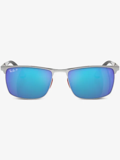 Ray-Ban Chromance logo-plaque sunglasses