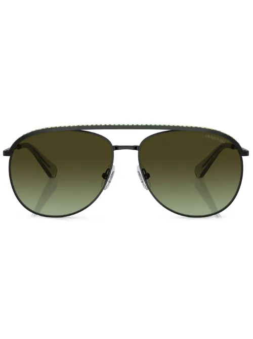 Lunettes de soleil à monture pilote - Swarovski - Modalova