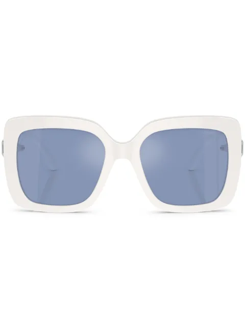 Swarovski crystal-embellished square-frame sunglasses 
