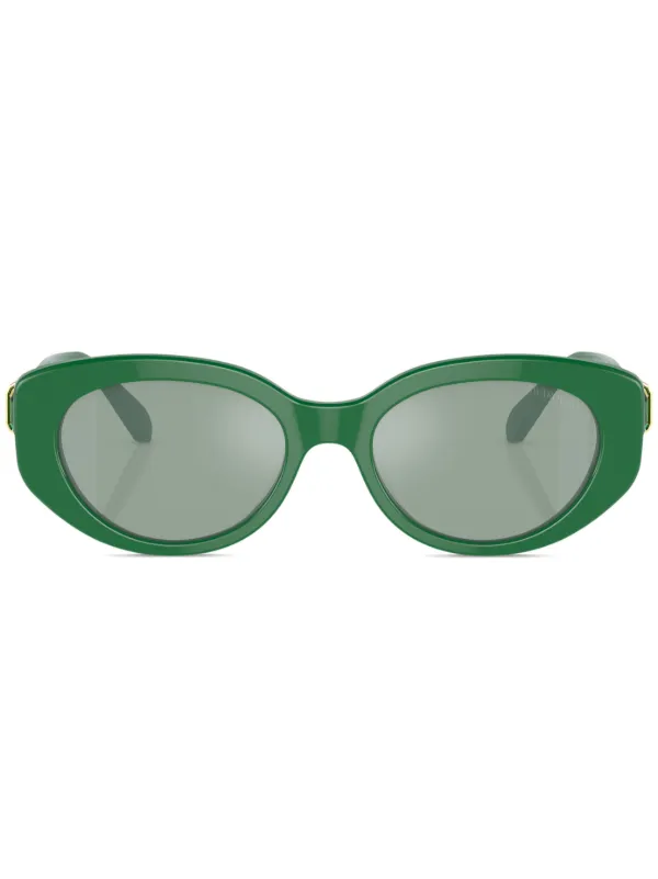 Swarovski round crystal embellished sunglasses Swarovski Women main image 4
