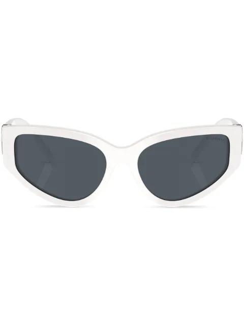 Tiffany & Co Eyewear Heart-plaque oval-frame sunglasses