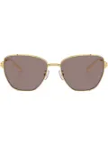 Tory Burch Eleanor sunglasses - Gold