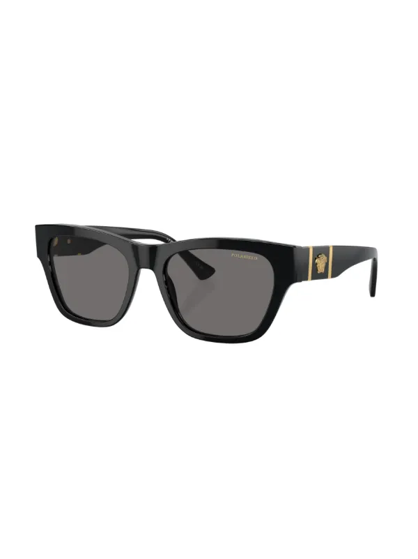 Versace Eyewear rectangle frame Sunglasses Farfetch