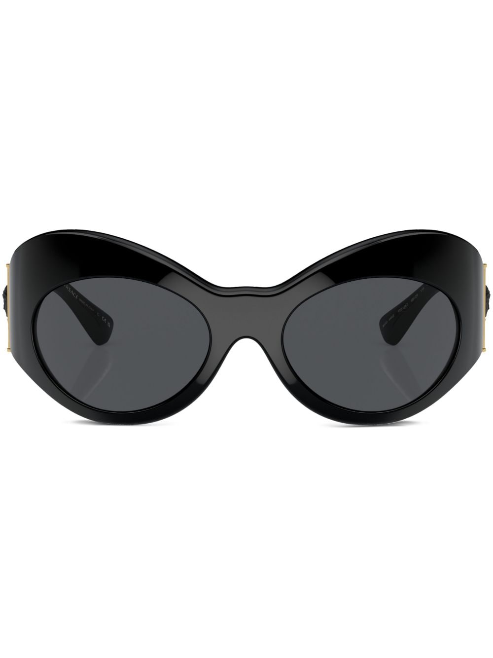 Versace Cat-eye Frame Sunglasses In Black
