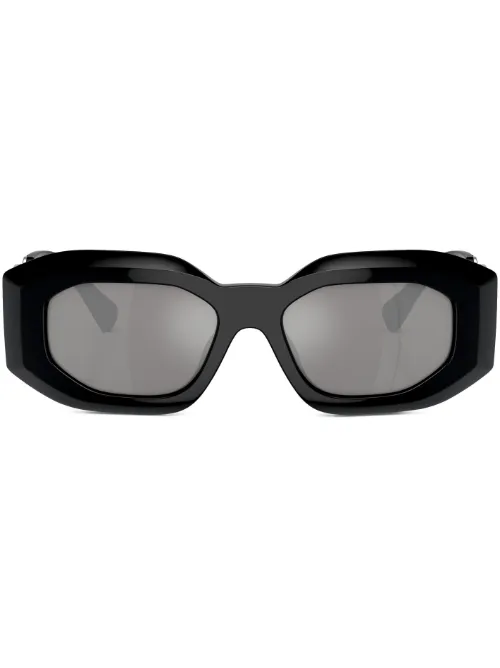 Lunettes de soleil à monture rectangulaire - Versace Eyewear - Modalova