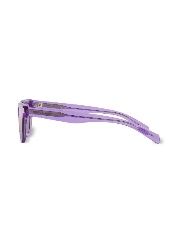 Saint Laurent Eyewear SL 462 Sulpice Sunglasses Purple FARFETCH