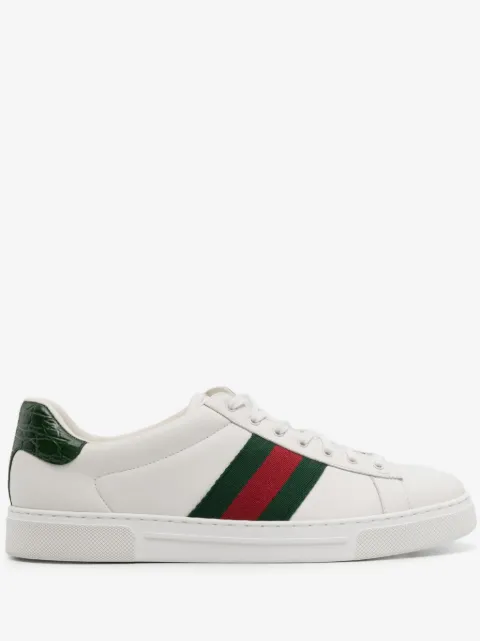 Gucci سنيكر 'إيس' برباط