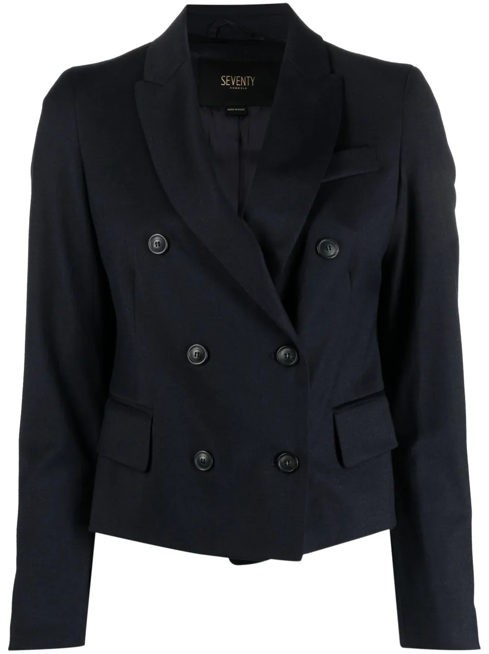 Seventy Blazer met dubbele rij knopen Blauw