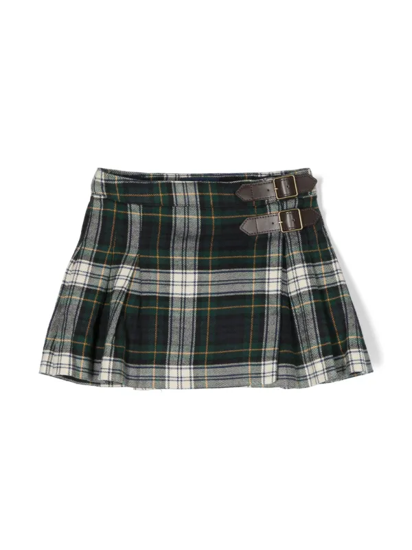 Tartan cotton outlet mini skirt