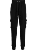 Moose Knuckles cargo-pockets cotton track pants - Black