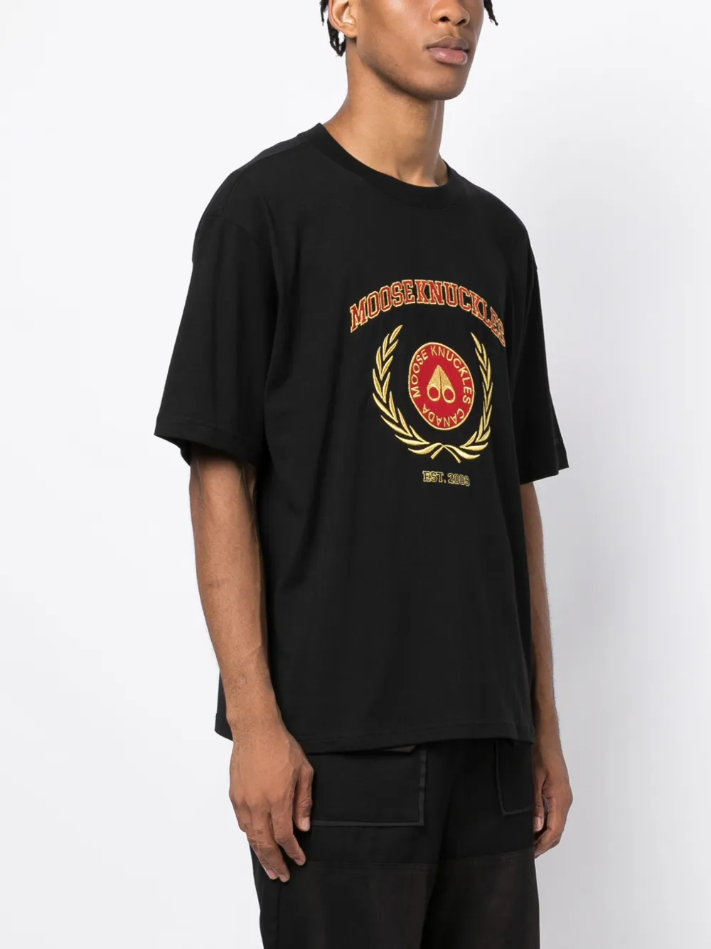 Moose Knuckles logo-print Cotton T-shirt - Farfetch