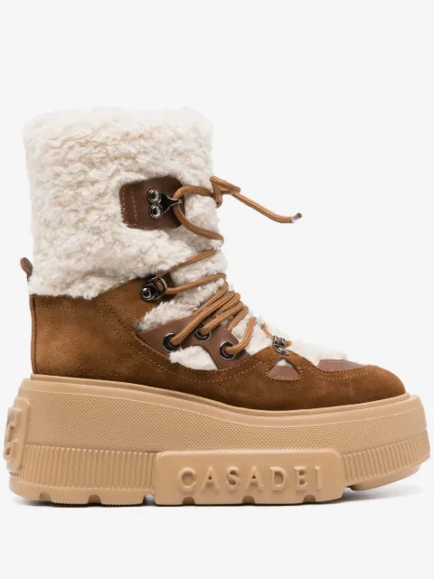 Casadei bottines Stivali Polacco à doublure lainée