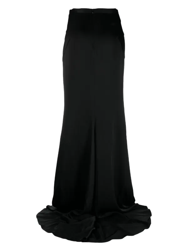Del Core high-waisted Maxi Skirt Black FARFETCH PH