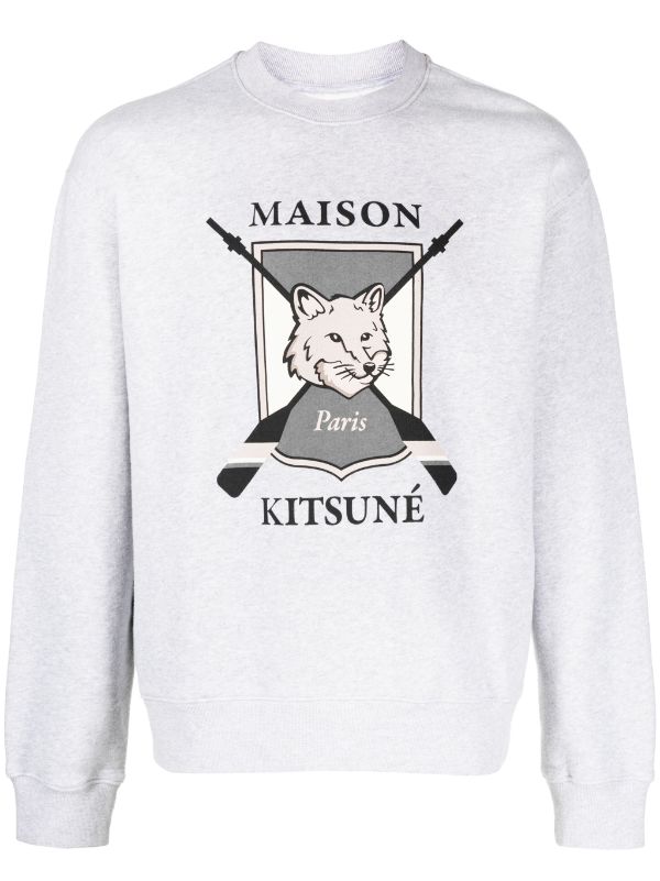 Maison deals kitsune sweatshirt