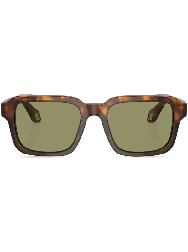 Giorgio Armani tinted sunglasses Giorgio Armani Oversize Tinted Sunglasses - Brown Sunglasses  main image 2