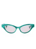 Gucci Eyewear Interlocking G sunglasses - Green