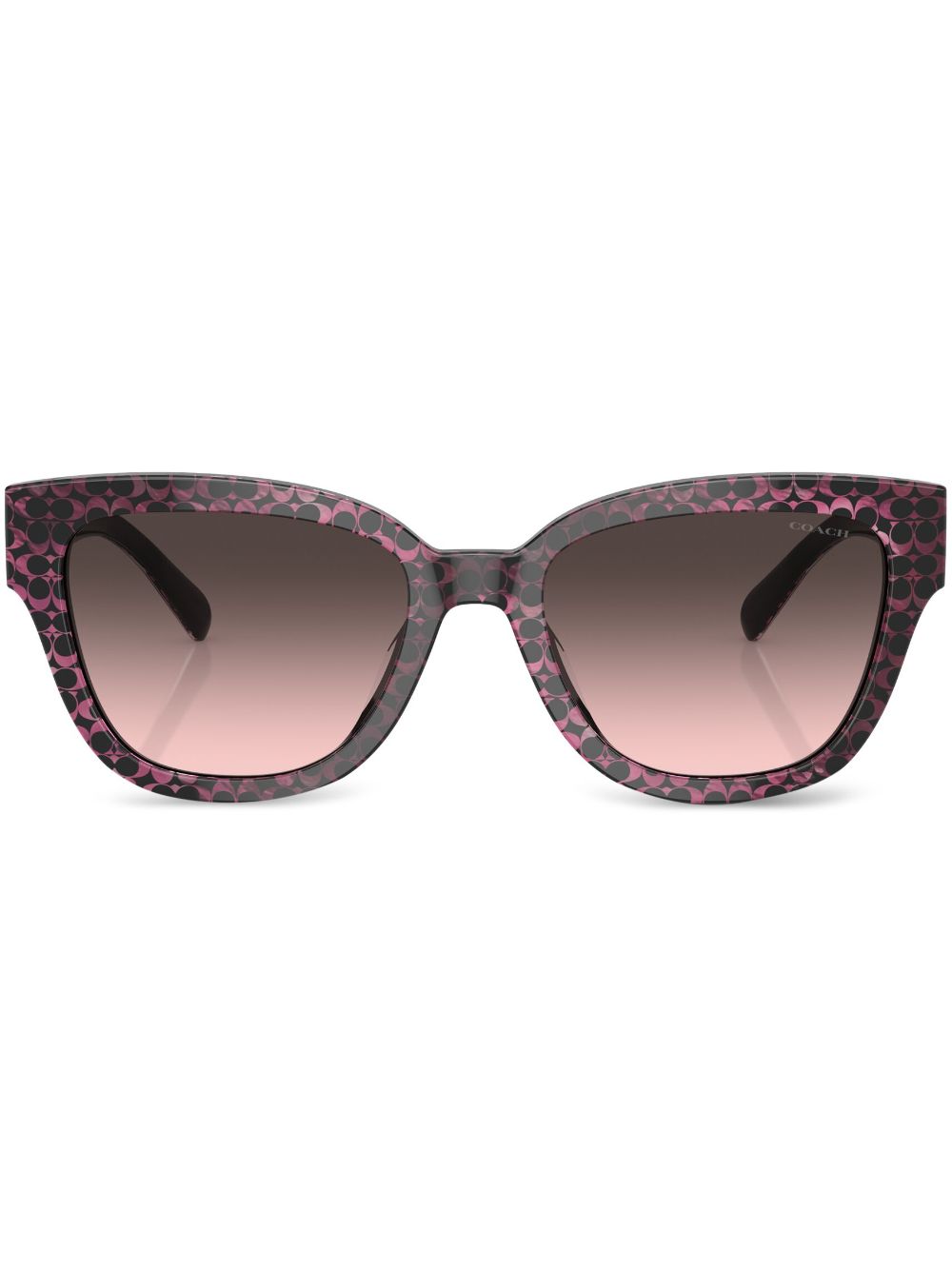 monogram-pattern sunglasses