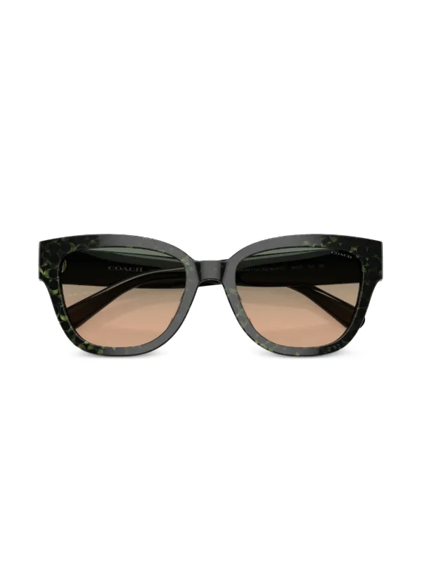 Coach Black Sunglasses with Patterned Arms COACH Sunglasses - black - Zalando main image 3