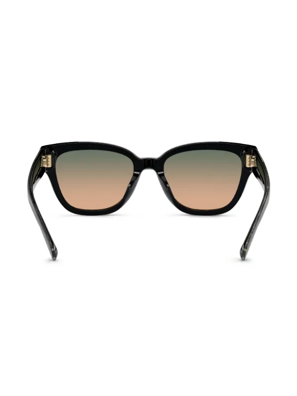Coach monogram-pattern Sunglasses | Green | FARFETCH display picture 3