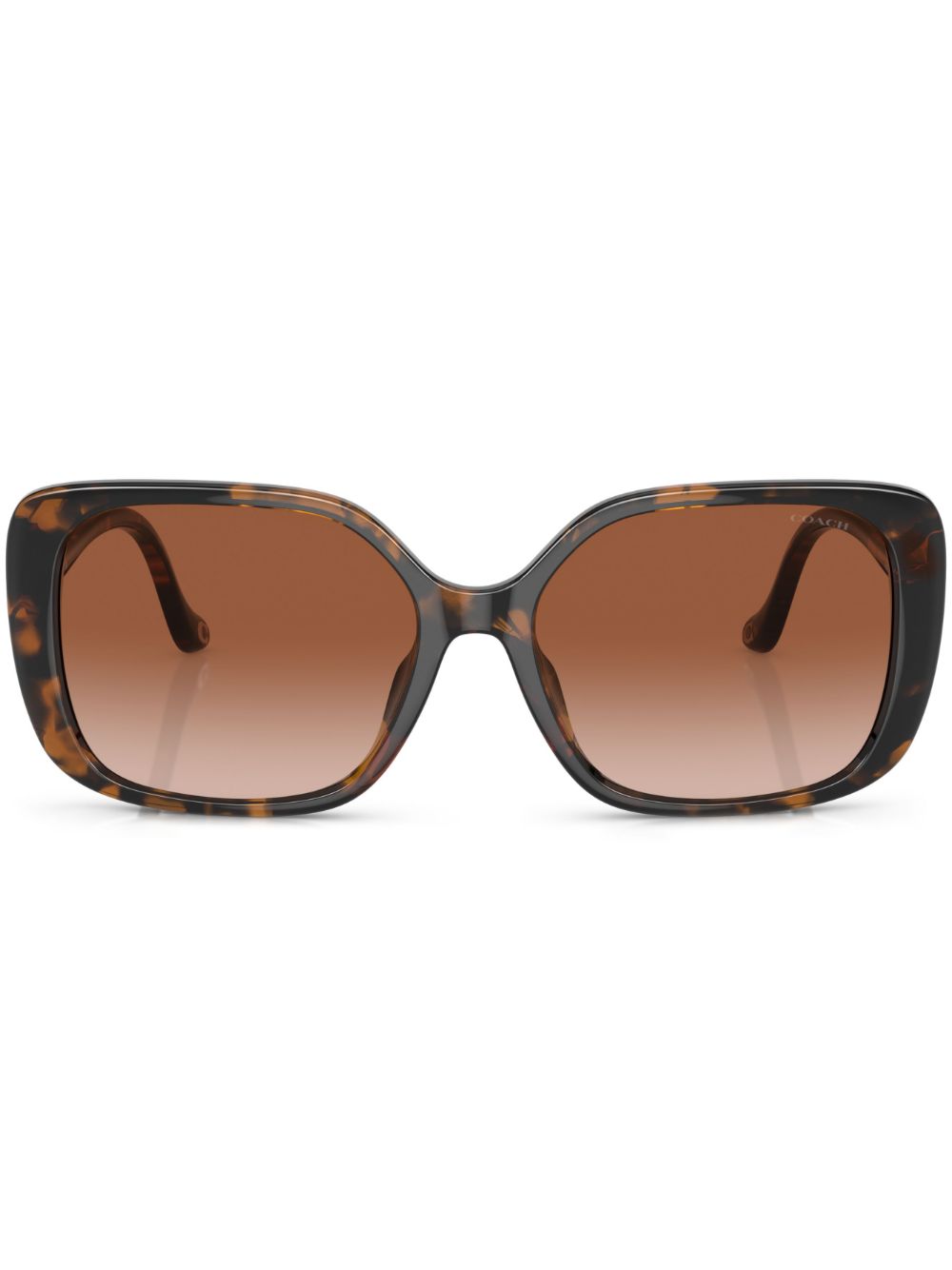 tortoiseshell-effect sunglasses