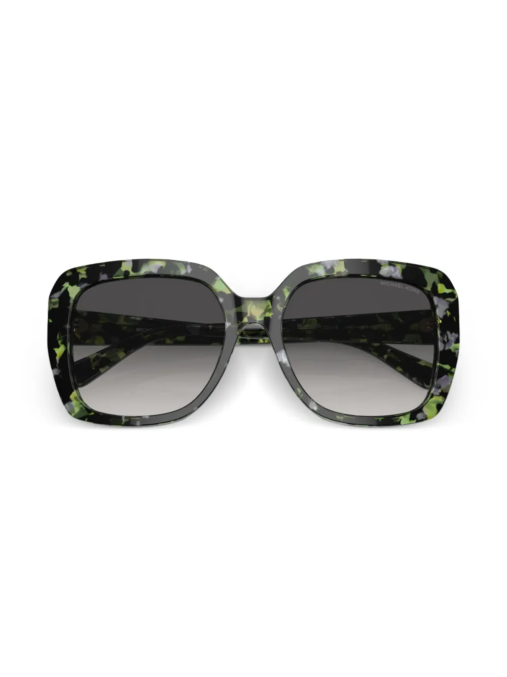 Shop Michael Kors Manhasset Sunglasses In Green