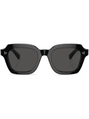 OLIVER PEOPLE サングラス ブラック Oliver Peoples 1968C キャットアイ サングラス | ブラック | FARFETCH JP