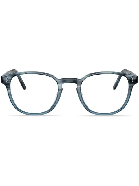 Oliver Peoples lentes Fairmont con armazón redonda 