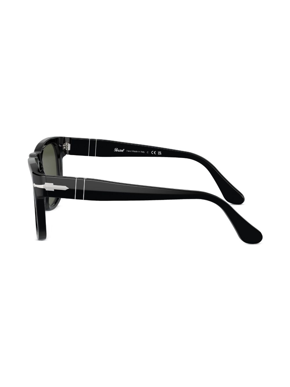 Shop Persol Elio Round-frame Sunglasses In Schwarz