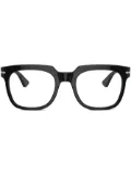 Persol square-frame clear-lenses glasses - Black