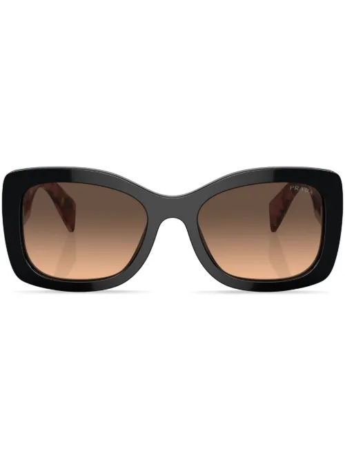 Lunettes de soleil à monture carrée - Prada Eyewear - Modalova