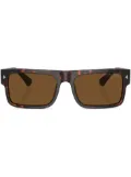 Prada Eyewear tortoiseshell-effect square sunglasses - Green