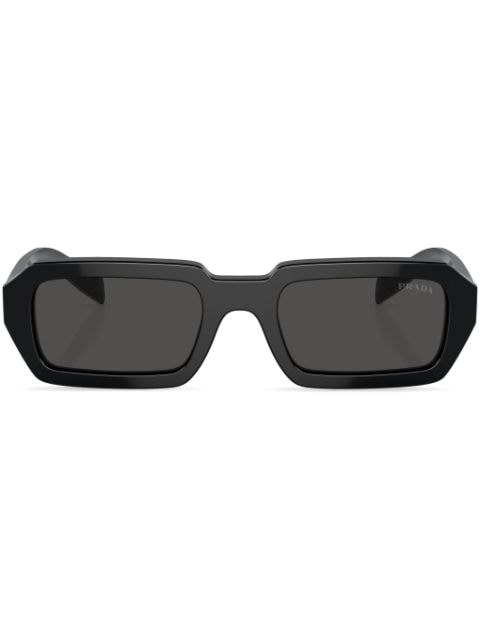 Prada Eyewear logo-lettering rectangular sunglasses