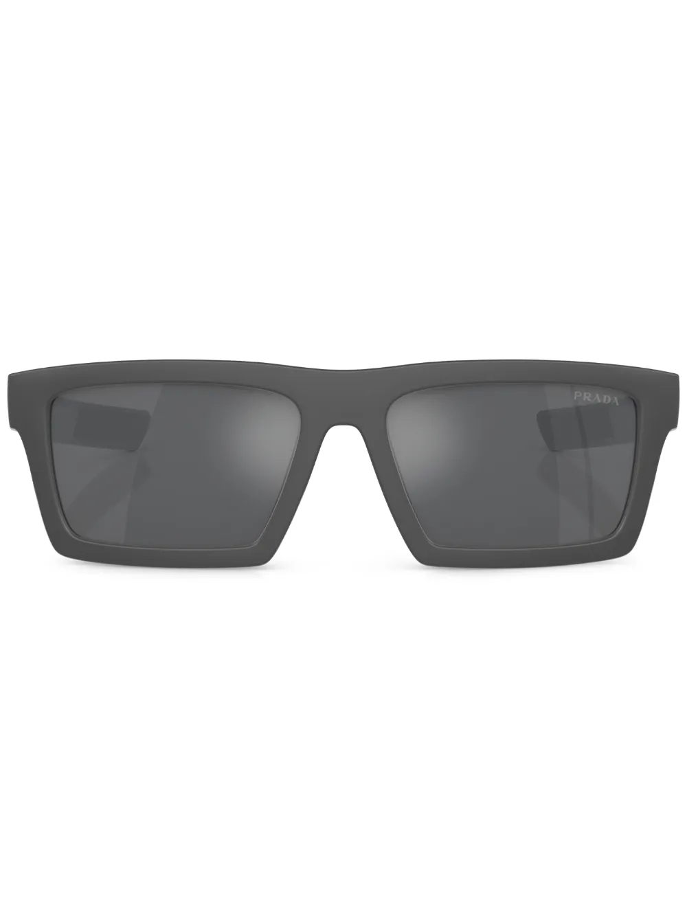 Shop Prada Ps 02zsu Square-frame Sunglasses In Black