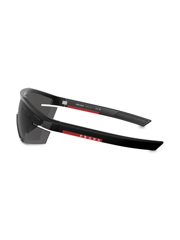 Prada Linea Rossa PS 03ZS pilot frame Sunglasses Farfetch