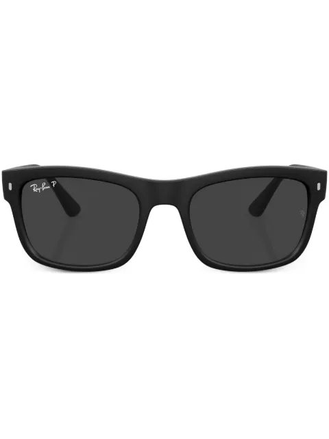 Ray-Ban logo-plaque square-frame sunglasses 