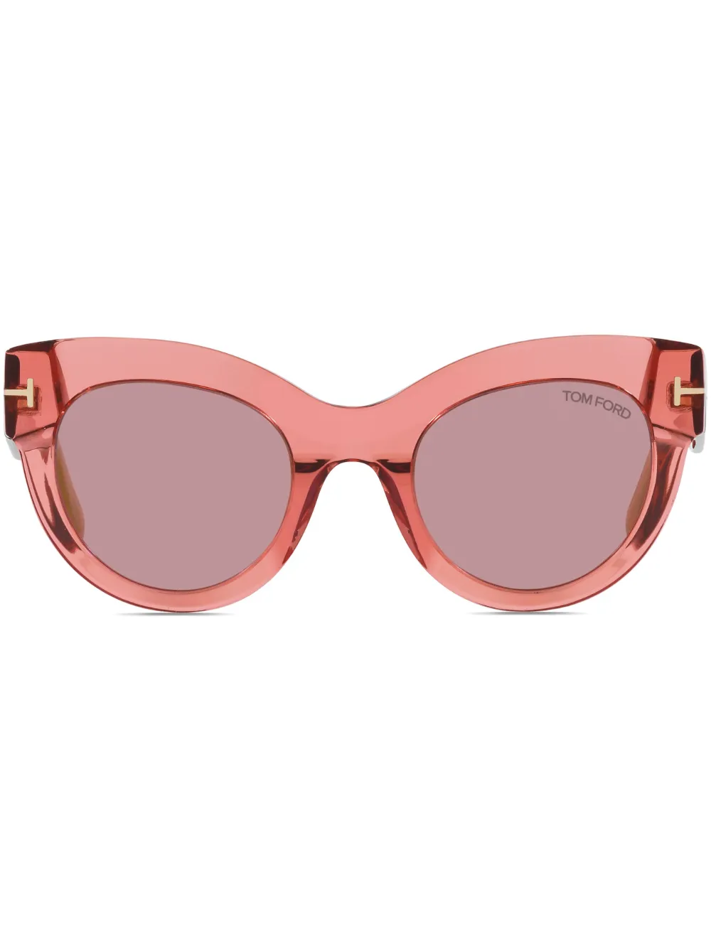TOM FORD Eyewear Lucilla Sunglasses | Pink | FARFETCH UK