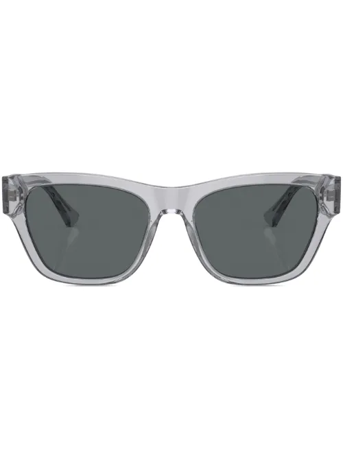 Lunettes de soleil à monture rectangulaire - Versace Eyewear - Modalova