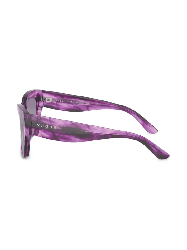 Vogue purple outlet glasses