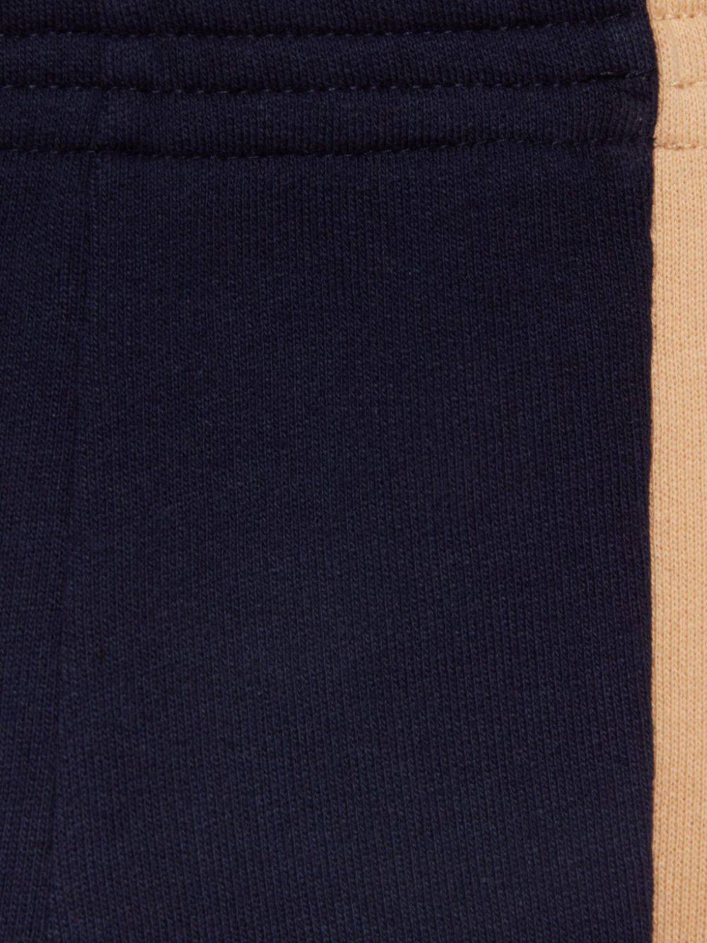 Shop Gucci Web-stripe Trim Cotton Track Pants In Blue