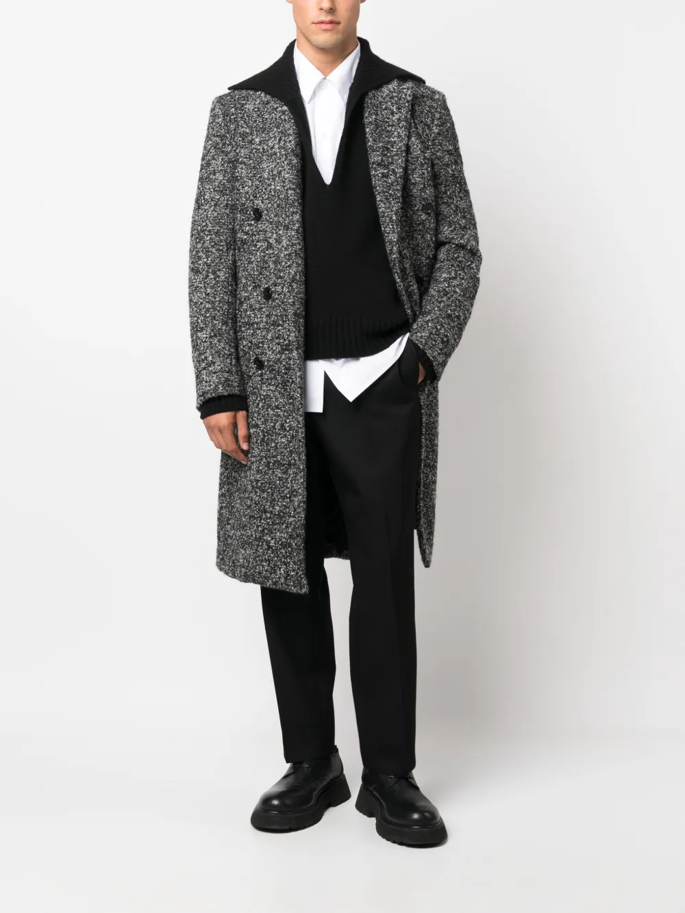 Jil Sander Straight broek - Zwart