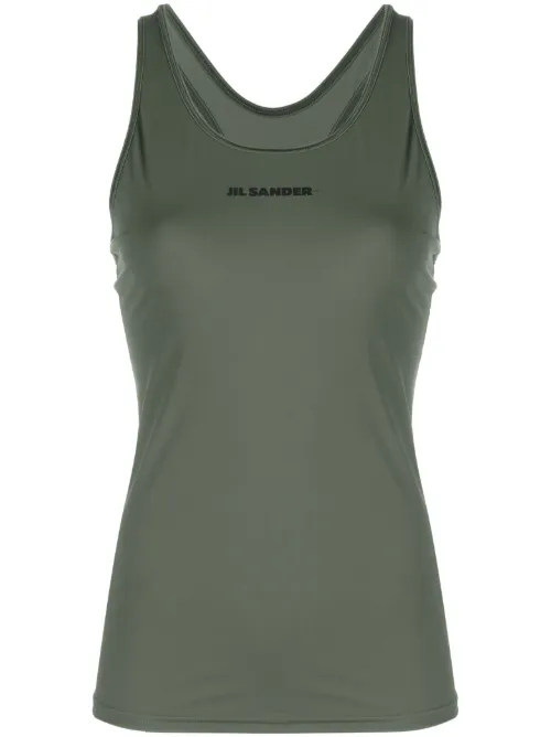 Débardeur à logo imprimé - Jil Sander - Modalova